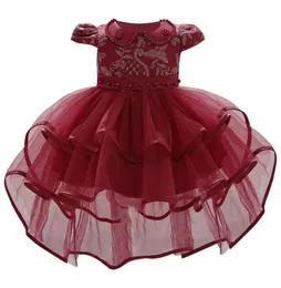 Christening dresses Princess 1 Year Birthday Dress Infant Baby Party and Wedding Clothes 6 9 M3281311