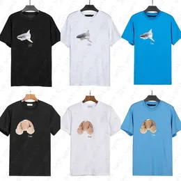 مصمم رجالي T Shirt Men Summer Tshirt Fashion Classic Print Print Co-Ed 100 ٪ Cotton Short Sleeve Crew Neck-Movels-Agels T-Shirt