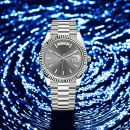 Męski zegarek Automatyczny zegarek damski 36 mm 41 mm złoto automatyczny ruch Wodoodporny zegarek ze stali nierdzewnej Pasek Luminous Watch Pary Watch