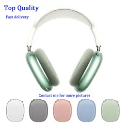 For high quality Airpods Max bluetooth Headphone Accessories Transparent TPU Solid Silicone Waterproof Protective case AirPod Maxs Headphones Headset cover Case
