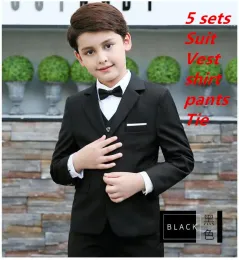 Abiti 2017 Cappotto completo regolare Abiti da ragazzo per matrimoni Bambini Abiti da sposa per bambini Set di abbigliamento Abiti da costume classici per bambini