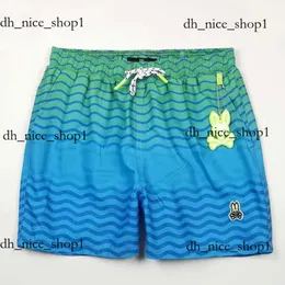 Psychologiczne spodenki króliczki Projektant szorty Męskie spodnie plażowe Skull Rabbit Flower Pants European and American Surfing Shorts Szybkie suszenie do domu szorty azjatyckie 253