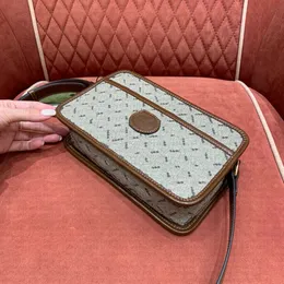 Moda 1955 bolsa de câmera de couro genuíno para mulheres bolsa crossbody de grande capacidade, retro clássico zíper abertura quadrado tofu saco