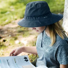 Acessórios Chapéu de pesca de natureza Hike Homens e mulheres Breathable Caminhando ao ar livre Campo dobrável super leve Big Brim Hat Hat Sol Hat Hat Hat