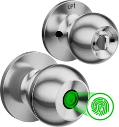 SMART DOOR CROB FINGERPRINT DOOR LOCK RECHARGEABLE SMART LOCK