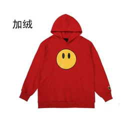 Designer men's sportswear Currency Nemesis Drews Classic Smiling Face Sweater Bibo Same Style High Street Fashion Brand Loose Couple Mens and Womens Hoodies5T3R