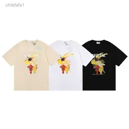 Designer Rhude T -shirt Mens Designer Rhdue T Shirt Menstrendy Brand Rhude Micro Label Letter Art Abstract Kortärmad tshirt för män och kvinnor American High St 24ph