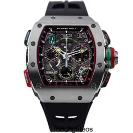 Top RichardMiler RM65-01 Ti Herrenuhren Titan Automatische mechanische Uhr HBGO