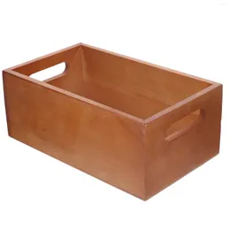 Garrafas de armazenamento caixa de madeira bandeja casos diy caixas de artesanato recipiente produtos domésticos suculentas planta jóias de escritório em casa