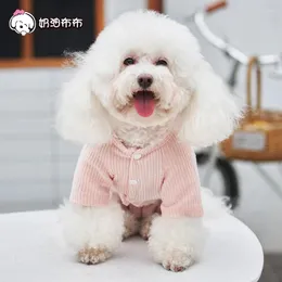 Dog Apparel CREAM&BIUBIU Pet Clothes For Small Dogs Clothing Spring Autumn Coat Puppy Outfit