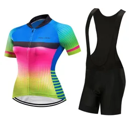 Women cycling clothing 2020 Summer bike jersey bib short set Ladies bicycle clothes sport suit mallot mtb uniform body dress kit3945154