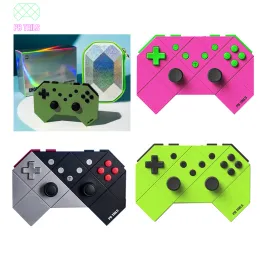 Gamepads controlador bluetooth sem fio gamepad para nintendo switch/pc/vapor/windows turbo movimento vibração acordar controle de jogo accessori