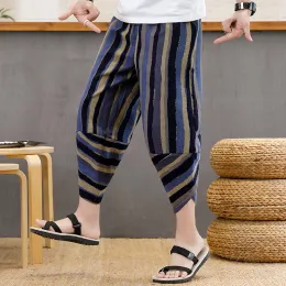 Spodnie Summer Botton Joggers Harem Pants Mężczyźni zwykłe spodnie hip -hopowe Spodnie szerokie nogi Pantalon 11