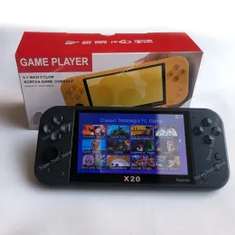 Oyuncular Son TV Oyun Konsolu X20 Handheld Console Handheld Player PSP için