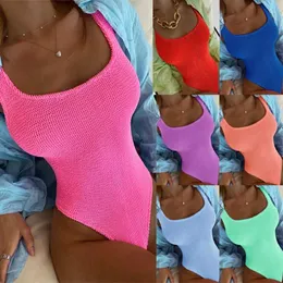 Damenbadebekleidung 2019 Neuer sexy Damen-Einteiler-Badeanzug für Damen, fester Push-up-T-förmiger Bademantel, Monokini, brasilianischer Badeanzug J240221