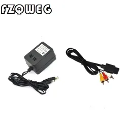 Chargers FZQWEG New for Super Nintendo NES for SNES Hookup Connection Kit AC Adapter Power Cord AV Cable