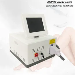 Tragbarer 808 Diode Laser Rapid Haarentfernung Permanent Lazer Depilator Schmerzfreie Depilation Beauty Salon Machine 600W