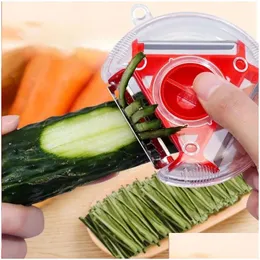 Other Kitchen Tools Vegetables Peeler Fruit Shredding Tool 3 In 1 Stainless Steel Blade Drop Delivery Home Garden Dining Bar Dhctn