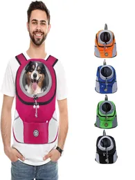 Saco de cão de estimação para cães mochila portátil viagem respirável saco de cão ao ar livre saco de transporte de animais de estimação suprimentos 240219