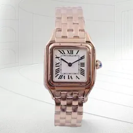 Lyxig Luminous Watch Tank Style Montre de Luxe Women Fashion Watch rostfritt stål Design Watchs Quartz Movement Wristwatch Valentine Gift Orologio Di Lusso