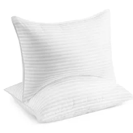Pillow Bed Pillows For Slee Queen King Size Soft Comfortable Bedding Supplies Home Textiles Drop Delivery Garden Dhcou
