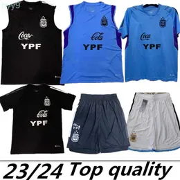 Camisetas masculinas Argentina Futebol Jerseys Otamendi Paul L.martinez Maria Maradona Tagliafico Coletes de treinamento da seleção nacional Lpi7