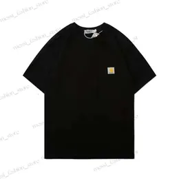 2024 Sale Carhart Europäische und neue Mode-T-Shirts Werkzeugmarke Carhart Pocket Plain Sleeves Short Tee Amerikanische Version Atmungsaktives Design 720