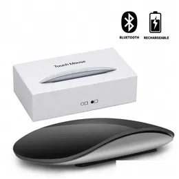 AppleのマウスオリジナルワイヤレスBluetooth Touch Magic Mouse Pro Laptop Tablet PC Gaming Ergonomico 231117ドロップ配信コンピューターnet otrz0