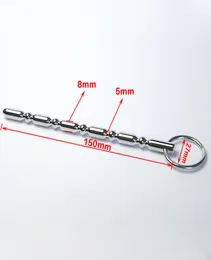 Твердый уретральный звуковой плунжер для мужчин, расширение уретры, пенис, звук уретры, секс-игрушки для пар, секс-игрушки для взрослых из нержавеющей стали 6481266863