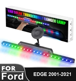 Araba Led Işıkları Otomatik Güneş Renkli Uyarı Işık Antirearend Lams Lambalar Araç Araçları Ford Edge için Otomotiv Ürünleri 200120216118480