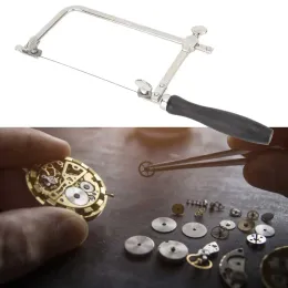 Ausrüstungen Tragbares UShape Sawbow Kit Bügelsägerahmen mit 10 Stück Sägeblatt Schmuck Handwerk DIY Herstellung Verarbeitung Handschneidwerkzeug für Juwelier