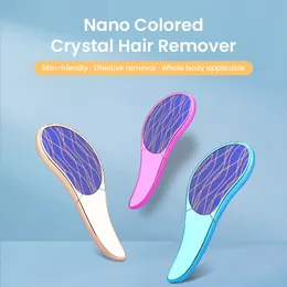 Crystal Physical Hair Eraser Bleame Removal Schmerzloser sicherer Epilierer Einfache Reinigung Wiederverwendbares Körperschönheits-Enthaarungswerkzeug Haar 240221