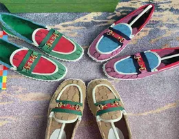Designer Men Women Slippers Loafers Princetown Winter Cotton Fabric Sandals Autumn Casual Shoes Metal Lace Velvet Warm Lazy Flip Flop With Box 35-466229893