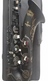 Yanagizawa Tenor Saxophone Japan T902 Högkvalitet Matt Black Musical Instrument Professional Spela Tenor Sax med Case7487585