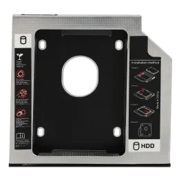 Boxes 2° HDD SSD Caddy per disco rigido per Lenovo Thinkpad T420 T430 T510 T520 T530 W510 W520 W530, laptop CD/DVDROM alloggiamento modulare ottico