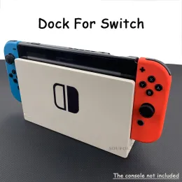 Suportes mais novo design marfim branco versão limitada tv dock para ns nintend switch doca de carregamento hdmicompatível carregador estação suporte doca