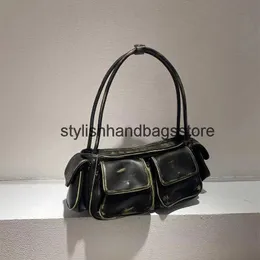 ショルダーバッグヴィンテージY2K女性用豪華なデザイナーと財布のための腕袋と財布