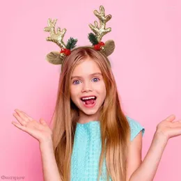 Hair Accessories Christmas Headbands Gift Xmas Headband Fancy Reindeer Antlers Hairband Merry Decorations For Women