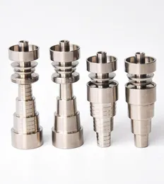 Universal Domeless 6in1 Titanium Nails 10mm 14mm 18mm مفصل للذكور والإناث عالي الجودة 201207398