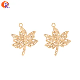 Back Cordial Design 100pcs 18*22mm Jewelry Accessories/diy Earring Making/charms/hand Made/copper/leaf Shape/pendant/earring Findings