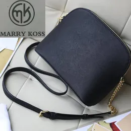 Torebki kosmetyczne etui stylowy pu skórzany łańcuch łańcucha skorupy projektanci kobiet torebka Michael torebka rąk korona crossbody syntetyczne torby na ramię poślubić koss mk