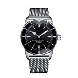 Tops Mens Full Functional Wristwatch Quartz Movement Male Time Clock Watch Fulll Stainless Steel Band Sapphire Glass relogio masculino Wristwatch BENT WATCH -04
