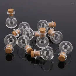 Bottles 10PCS Small Glass Miniature Potion Bottle Mini Cork Vials Wedding