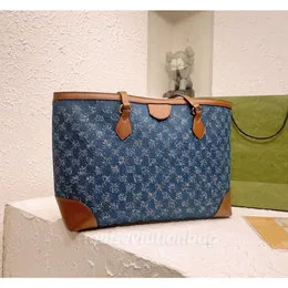 2024ss sacola totes bolsa das mulheres bolsas bege letras duplas couro moda carteira sacos