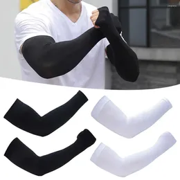 Knee Pads Cooling Arm Sleeve For Strong Man Sports Running UV Sun Protection Outdoor Men Fishing Cycling Quick Dry Gloves Warmer N4K3