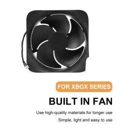 Fans Cooling Fan för Xbox One/Xbox One S/Xbox Series X Console Heal Sink 4 Pin Cooler Heat Disipation Byte