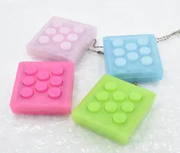 Mugen vent toy Puchi Puchi Press sound Speaker Keychain Puti Puti bubble wrap keyring Endless Pop Pop Infinite Stress Reliever2802886