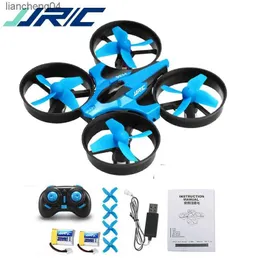 طائرة كهربائية/RC JJRC H36 RC Mini Drone Helicopter 4CH Toy Quadcopter Drone Headless 6axis One Key Return 360 Flip LED RC Toys