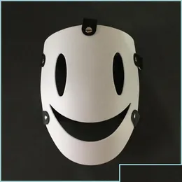 Maski imprezowe High Rise Invasion Cosplay Mask Tenkuu Shinpan biała żywica japońskie rekwizyty PVC 220715 DOSTAWA DOSTAWOWA DOMOWA GŁOWIE SESTIVE SU DHBVH