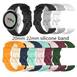 Kette 20 mm für Huawei Watch GT2 42 mm, Band 22 mm für Huawei Watch GT2 46 mm, Silikonband für Samsung Galaxy Active 2 42/46 mm für Garmin